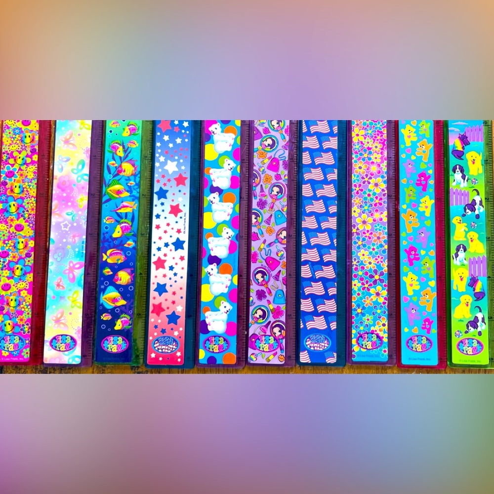 - Lisa Frank Rulers